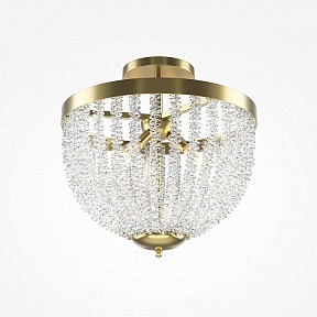 Потолочная люстра Maytoni Intrigue латунь арт. MOD440CL-03BS
