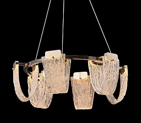 Подвесная люстра Kink Light Иста латунь арт. 08065-60,36