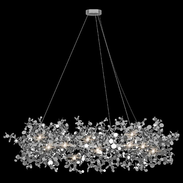 Подвесная люстра Loft it Spark серый арт. 10101/800 Chrome