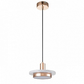 Подвесной светильник Escada 10260 золото арт. 10260/1LED White marble