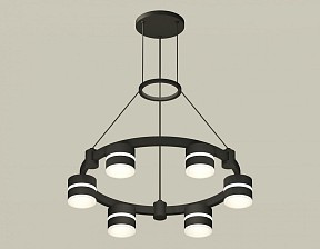 Подвесная люстра Ambrella Light XR черный арт. XR92051202