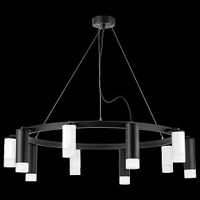 Подвесная люстра Lightstar Rullo черный арт. LR0203658751