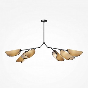 Люстра на штанге Maytoni Organic черный арт. MOD225PL-06B