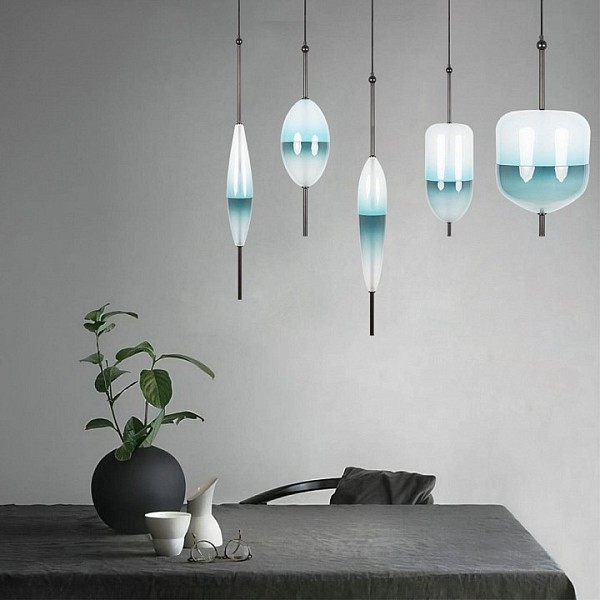 Подвесной светильник Loft it Venice черный арт. 10223/E Blue
