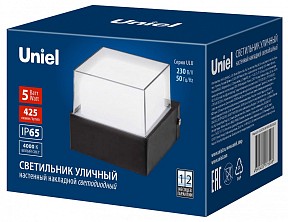 Накладной светильник Uniel ULU-P черный арт. UL-00010517