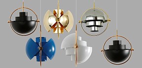 Подвесной светильник Imperiumloft Louis Weisdorff Multi-Lite Pendant латунь арт. 40.2314