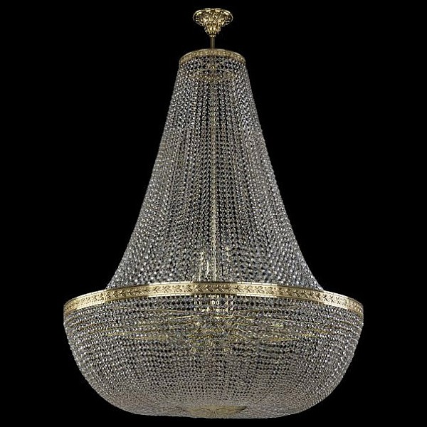 Светильник на штанге Bohemia Ivele Crystal 1905 золото арт. 19051/H2/100IV G