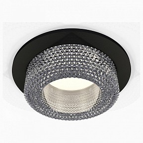 Встраиваемый светильник Ambrella Light XC черный арт. XC7622020