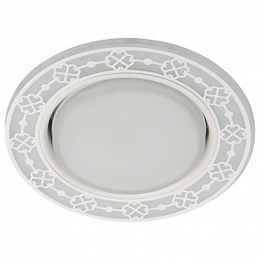 Встраиваемый светильник Эра DK LD28 черный арт. DK LD28 WH/WH