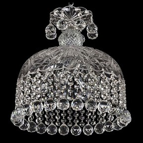 Подвесной светильник Bohemia Ivele Crystal 1478 металл арт. 14781/30 Ni Balls