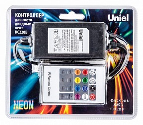 Контроллер Uniel ULC-N22-RGB черный арт. UL-00010579