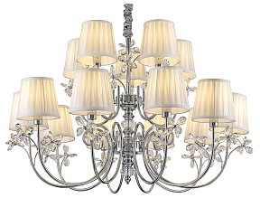 Подвесная люстра Newport 1170 хром арт. 1175+10/C