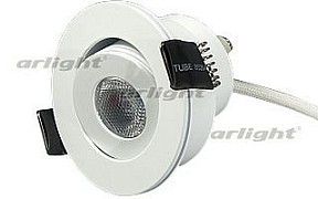 Встраиваемый светильник Arlight  белый арт. LTM-R52WH 3W Warm White 30deg