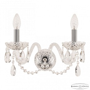 Бра Bohemia Ivele Crystal 101 никель арт. 101B/2/165 Ni