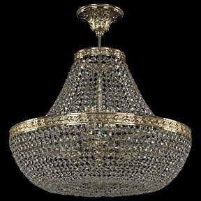 Светильник на штанге Bohemia Ivele Crystal 1905 золото арт. 19051/H1/45IV G