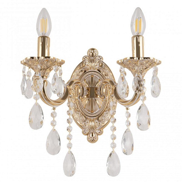 Бра Bohemia Ivele Crystal AL7801 золото арт. AL7801B10/2/175 B GW