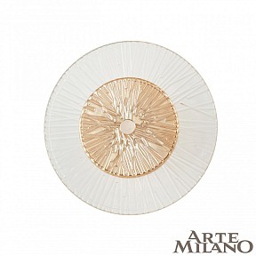 Накладной светильник Arte Milano AM-1252B золото арт. 1.1252B.D150.H150.LED G
