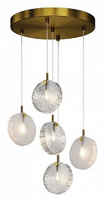 Подвесная люстра Maytoni Frozen желтый арт. MOD254PL-05BS