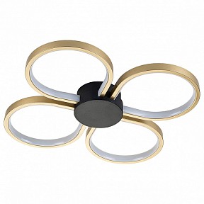 Потолочная люстра Escada Clover черный арт. 10243/4LED