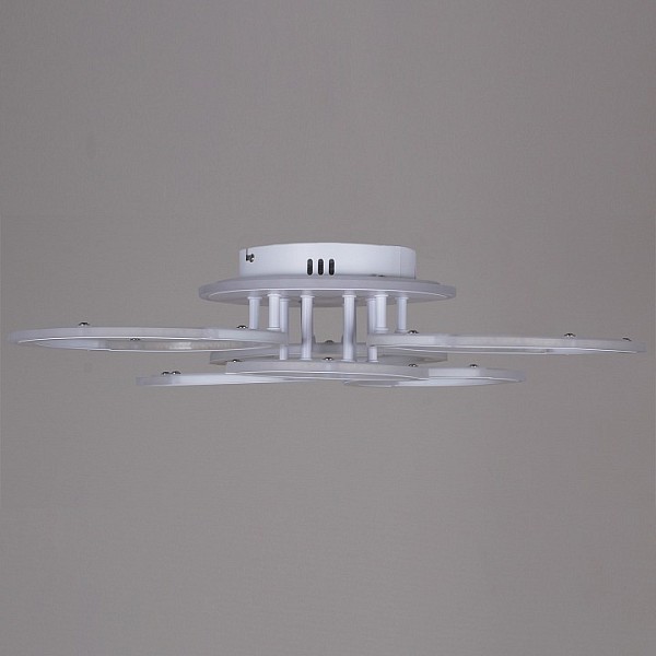 Потолочная люстра Reluce 9820 белый арт. 09820-3.3-3+3A WH (RGB)