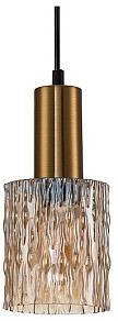 Подвесной светильник Escada Rain черный арт. 10189/1S Brass