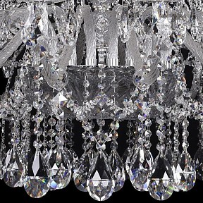 Подвесная люстра Bohemia Ivele Crystal 1413 металл арт. 1413/20/460/Ni
