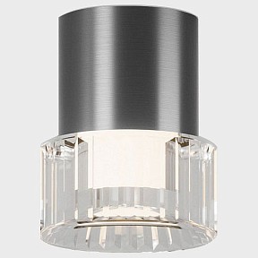 Накладной светильник Italline IT014-0202 хром арт. IT014-0202 dark silver