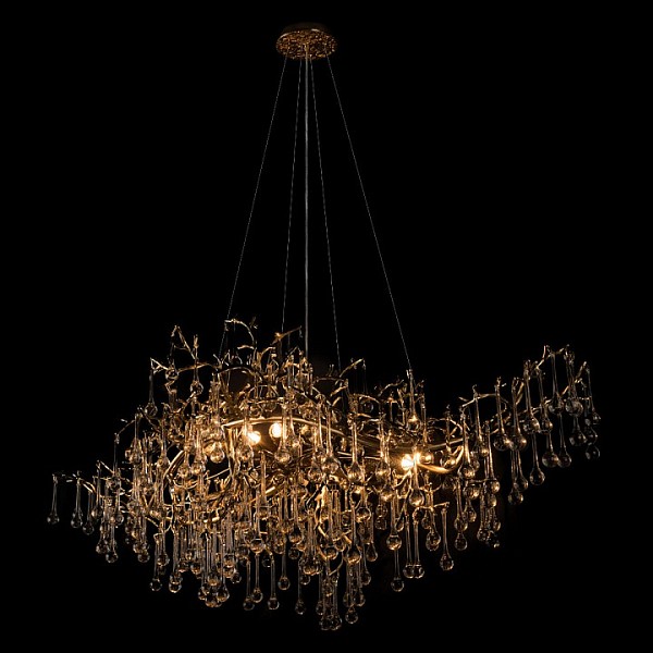 Подвесная люстра Loft it Coral бронза арт. 10351/1200L AB