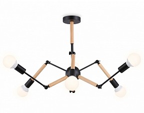 Люстра на штанге Ambrella Light TR дерево арт. TR80488