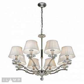 Подвесная люстра iLamp Vivaldi хром арт. 85125/8 CR