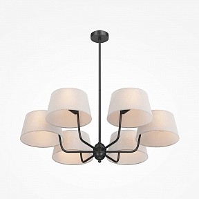 Люстра на штанге Maytoni Modesto черный арт. MOD360PL-06B
