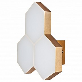 Накладной светильник Lightstar Favo LED золото арт. 750633