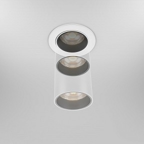 Встраиваемый светильник Maytoni Technical FOCUS LED белый арт. DL125-L12-4K-W