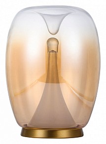 Настольная лампа декоративная Divinare Campo латунь арт. 5875/07 TL-15