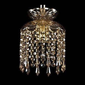 Подвесной светильник Bohemia Ivele Crystal 1478 золото арт. 14781/15 G Drops M721