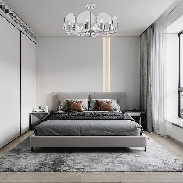 Люстра на штанге Arte Milano Sorrento-9309 хром арт. 379309/10/600 CR