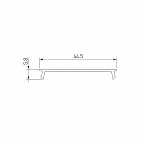 Рассеиватель Arlight SL-W45 белый арт. 044640(1)