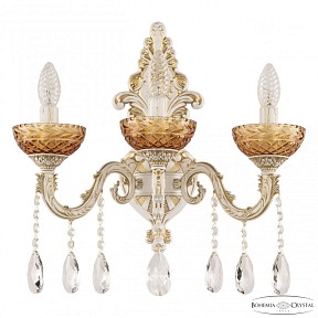 Бра Bohemia Ivele Crystal AL7901 белый арт. AL7901B15/3/175 A WMG P Amber/M-1F
