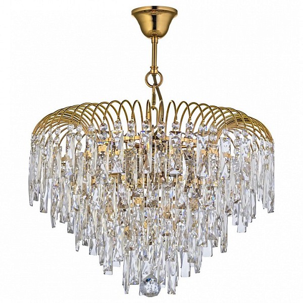 Подвесная люстра Arti Lampadari Sabina золото арт. Sabina E 1.5.46.102 G