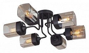 Потолочная люстра Vitaluce 4888 черный арт. V4888-1/6PL