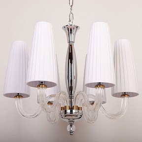 Подвесная люстра Manne Manne хром арт. L.7707-6CH SHADE