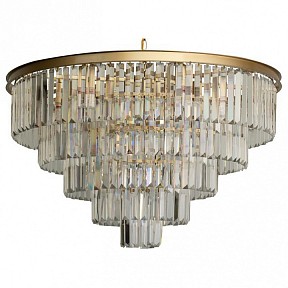 Подвесная люстра Loft it Prism Clear золото арт. 10019/800C