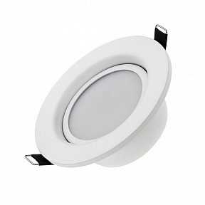 Встраиваемый светильник Arlight Ltd-80 белый арт. Ltd-80WH 9W Warm White 120deg