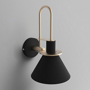 Бра Imperiumloft Coda черный арт. CODA-WALL01