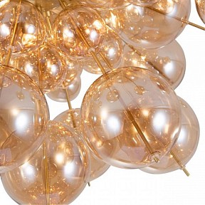 Потолочная люстра Arte Lamp Molecule желтый арт. A8313PL-5GO