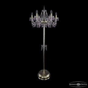 Торшер Bohemia Ivele Crystal 1410 золото арт. 1410T2/6/195-160 G V7010