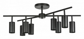 Люстра на штанге Lightstar Rullo черный арт. LR728378