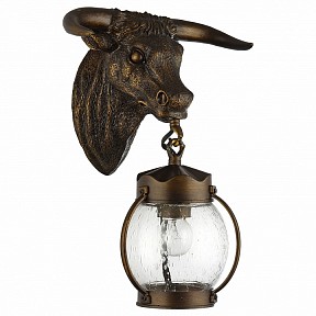 Светильник на штанге Favourite Hunt коричневый арт. 1847-1W