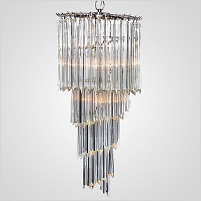 Подвесная люстра Imperiumloft Odeon Chandelier хром арт. 40.1931