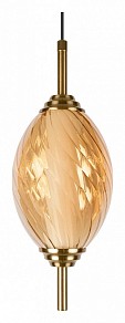 Подвесной светильник Loft it Helix бронза арт. 10421/A Amber